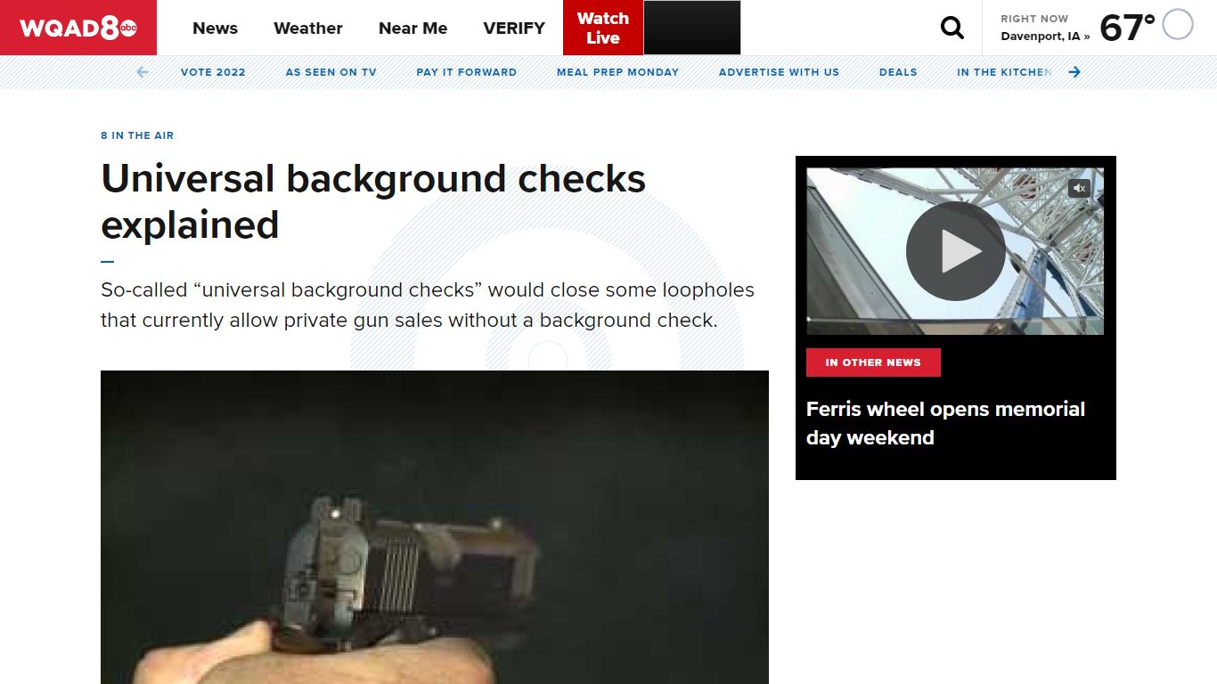 Universal background checks explained | wqad.com